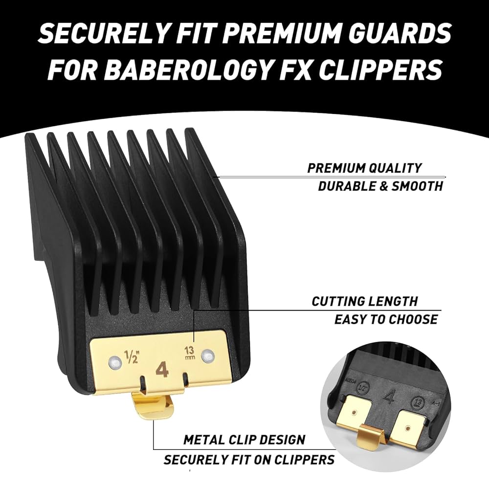 Amazon.com: 8 Pack Premium Clipper Guards Fit for